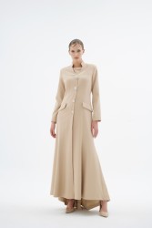 HEMERA BEJ ELBİSE - Thumbnail