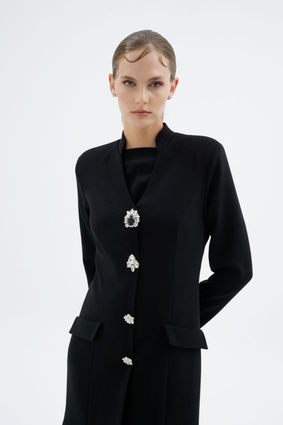 HEMERA SİYAH ELBİSE