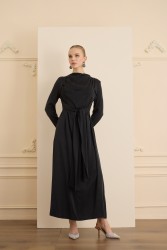 IMELDA DRESS SİYAH - Thumbnail
