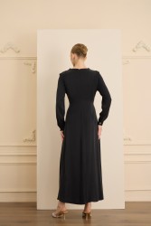 IMELDA DRESS SİYAH - Thumbnail