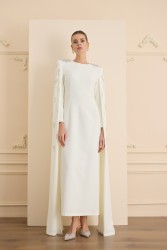 INFINITY ELBİSE EKRU - Thumbnail