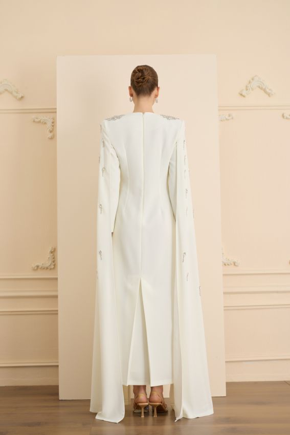 INFINITY ELBİSE EKRU