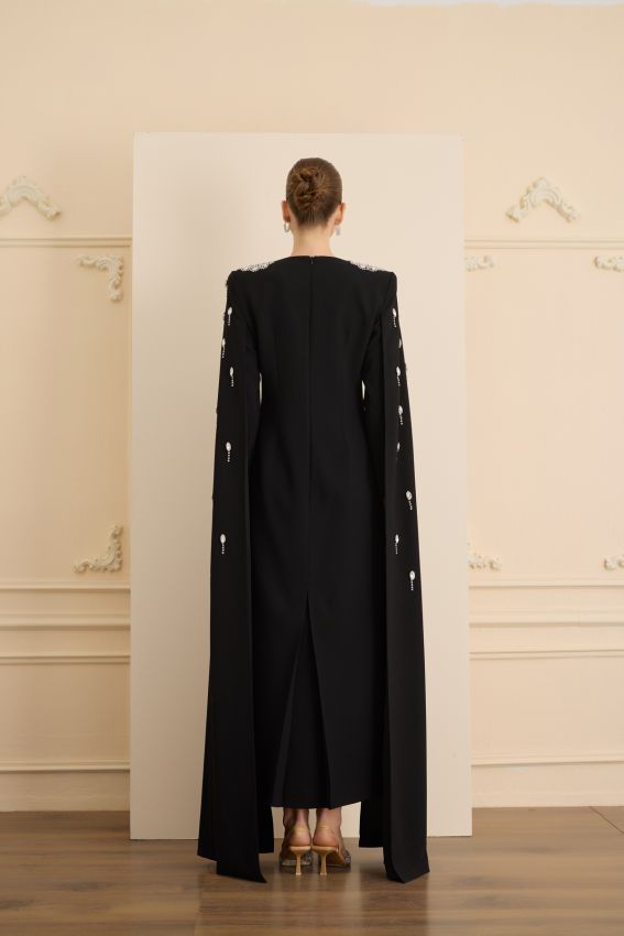 INFINITY ELBİSE SİYAH