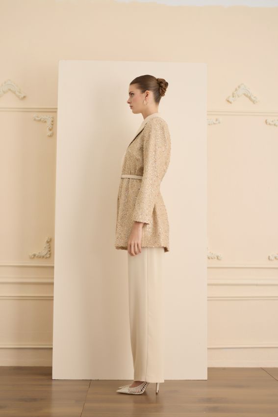 Senna - IRENE SUİT BEJ (1)