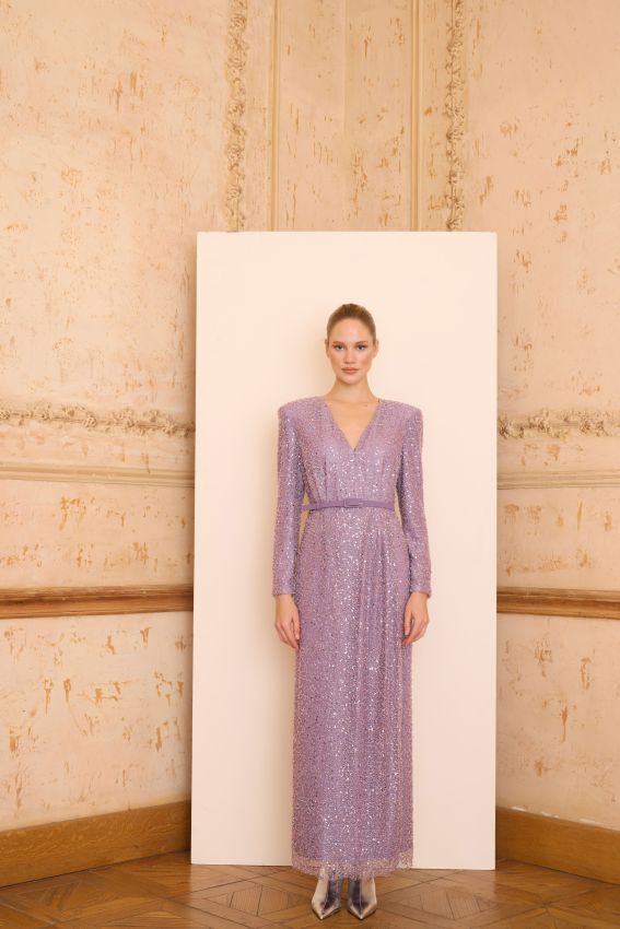 Senna - IRENE ELBİSE MOR