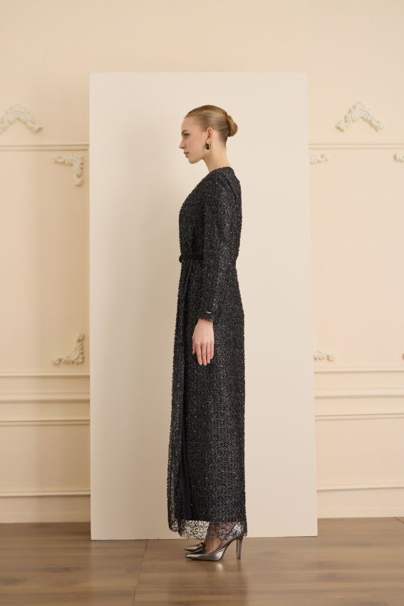 Senna - IRENE ELBİSE SİYAH (1)