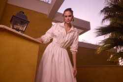 IVORY EKRU ELBİSE - Thumbnail