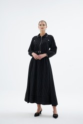 IVORY SİYAH ELBİSE - Thumbnail