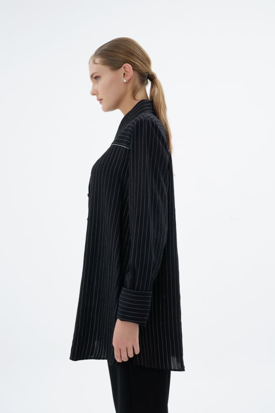 IVORY SİYAH GÖMLEK