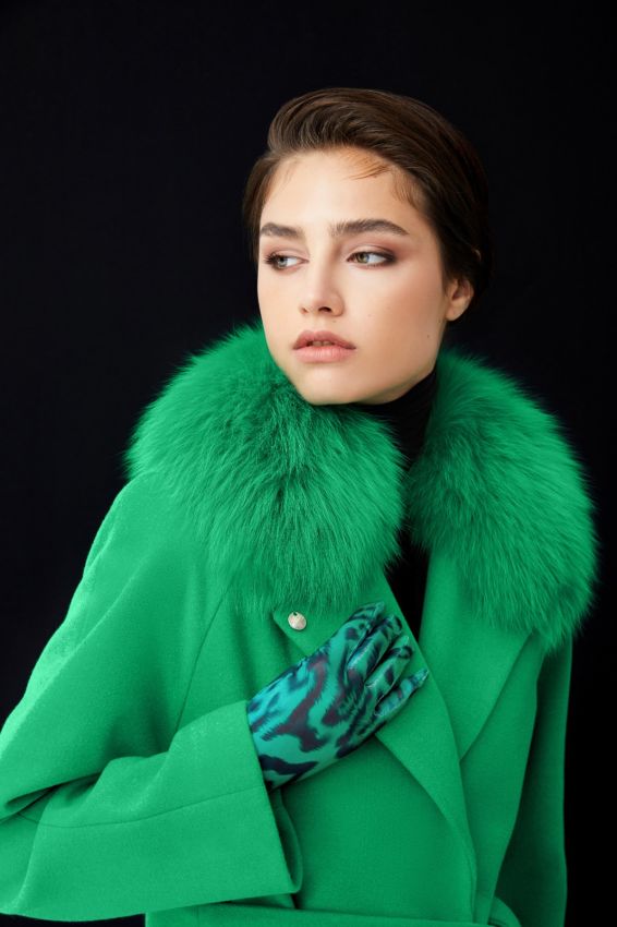 Senna - JASMİNE YEŞİL KABAN