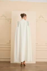 JE PARLE DRESS TAKIM EKRU - Thumbnail