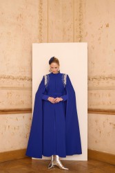 JE PARLE DRESS TAKIM GECE MAVİSİ - Thumbnail