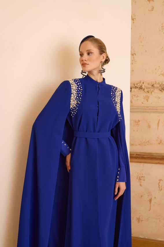 Senna - JE PARLE DRESS TAKIM GECE MAVİSİ (1)