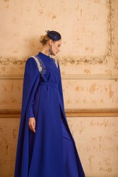 JE PARLE DRESS TAKIM GECE MAVİSİ - Thumbnail