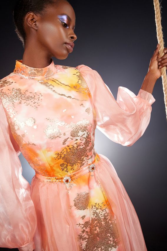 Senna - JERYNICOLA DRESS TURUNCU