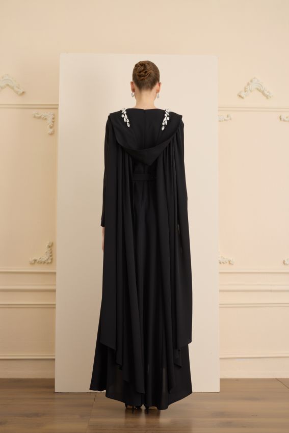 JEWEL ELBİSE SİYAH