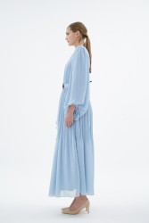 KELLY ELBİSE MAVİ - Thumbnail