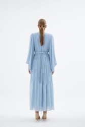 KELLY ELBİSE MAVİ - Thumbnail