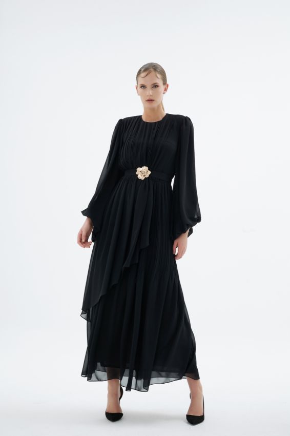  - KELLY ELBİSE SİYAH (1)