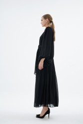 KELLY ELBİSE SİYAH - Thumbnail