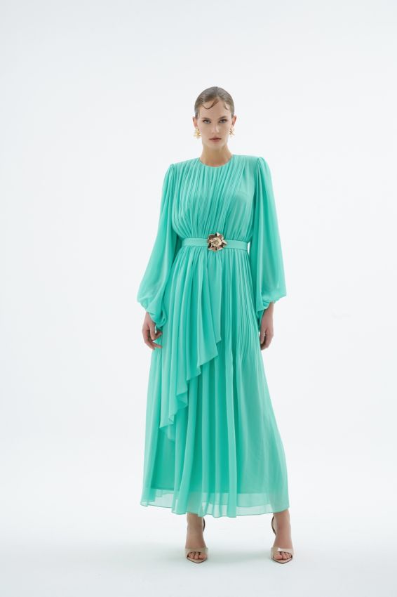  - KELLY ELBİSE YEŞİL