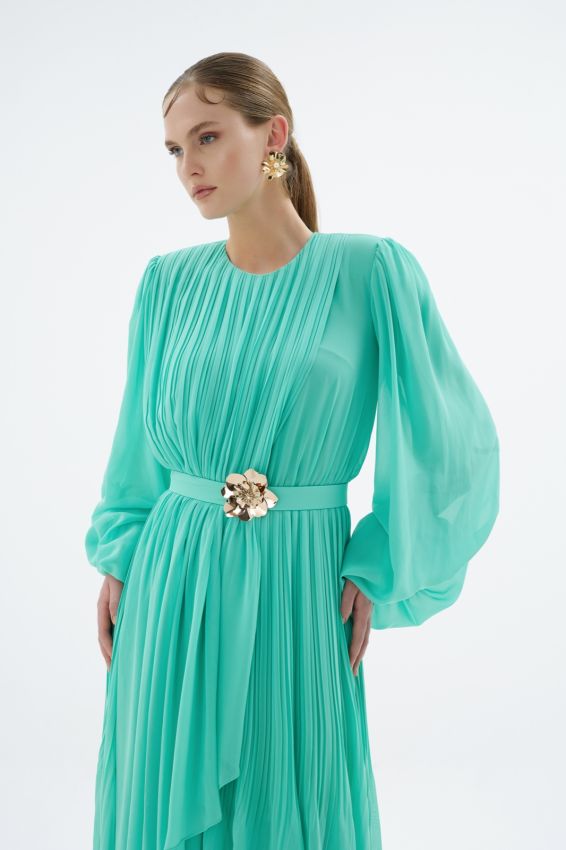  - KELLY ELBİSE YEŞİL (1)