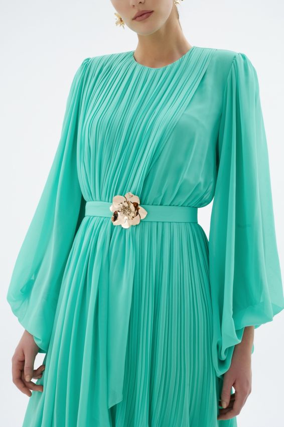 KELLY ELBİSE YEŞİL