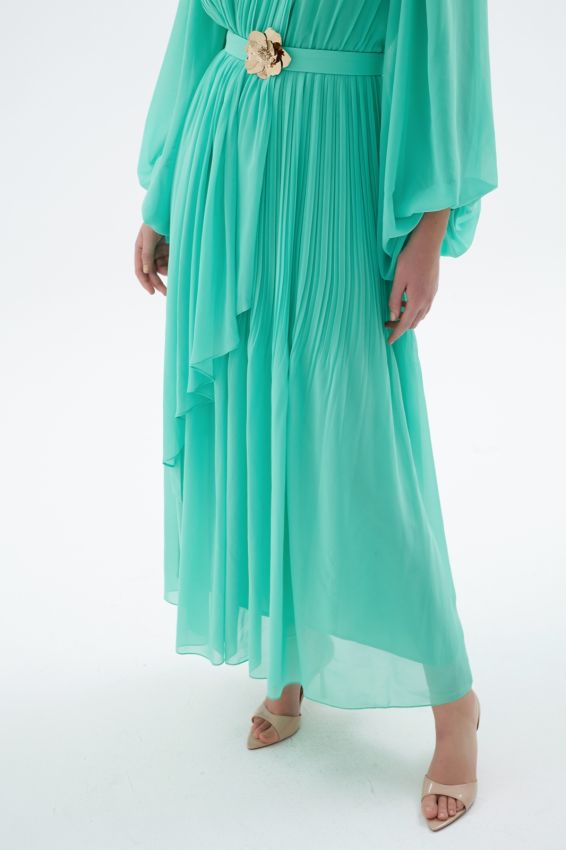 KELLY ELBİSE YEŞİL