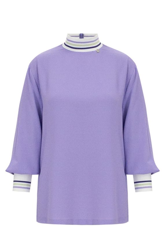  - LAM BLOUSE LİLA