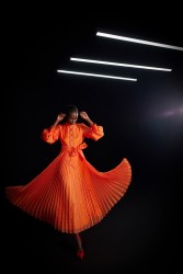 LATINA DRESS TURUNCU - Thumbnail