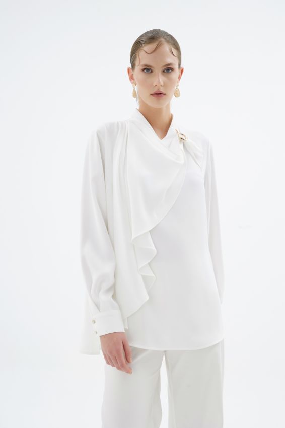  - LENORA EKRU BLUZ (1)