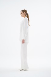 LENORA EKRU BLUZ - Thumbnail