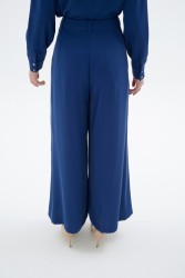 LENORA LACİVERT PANTOLON - Thumbnail