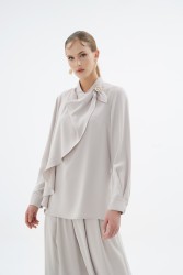 LENORA TAŞ BLUZ - Thumbnail