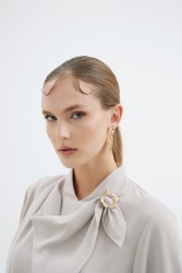 LENORA TAŞ BLUZ - Thumbnail