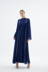 LIA ABAYA LACİVERT - Thumbnail