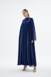 LIA ABAYA LACİVERT - Thumbnail