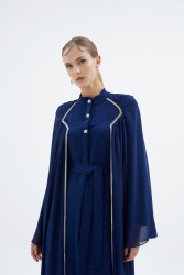 LIA ABAYA LACİVERT - Thumbnail