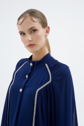 LIA ABAYA LACİVERT - Thumbnail