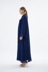 LIA ABAYA LACİVERT - Thumbnail