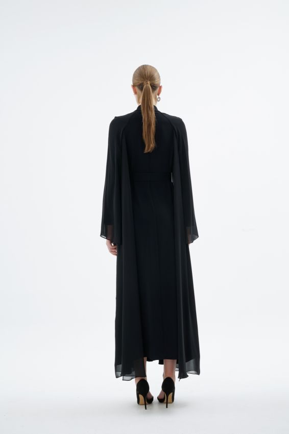 LIA ABAYA SİYAH