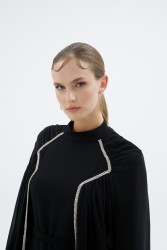 LIA SİYAH ELBİSE - Thumbnail