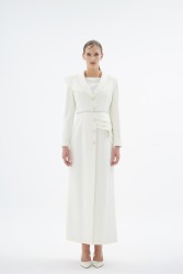 LIANA ELBİSE EKRU - Thumbnail