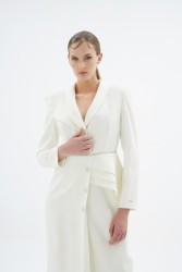 LIANA ELBİSE EKRU - Thumbnail