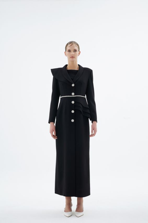 Senna - LIANA ELBİSE SİYAH