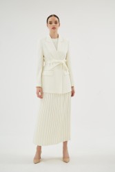 LILIANA EKRU CEKET - Thumbnail