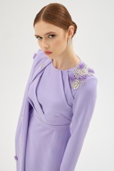 LILIOWY LİLA ELBİSE - Thumbnail