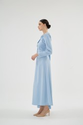 LILIOWY MAVİ ELBİSE - Thumbnail