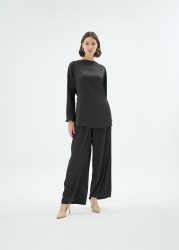 LISA BLUZ SİYAH - Thumbnail