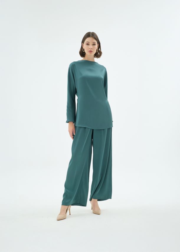 Senna - LISA BLUZ ZÜMRÜT